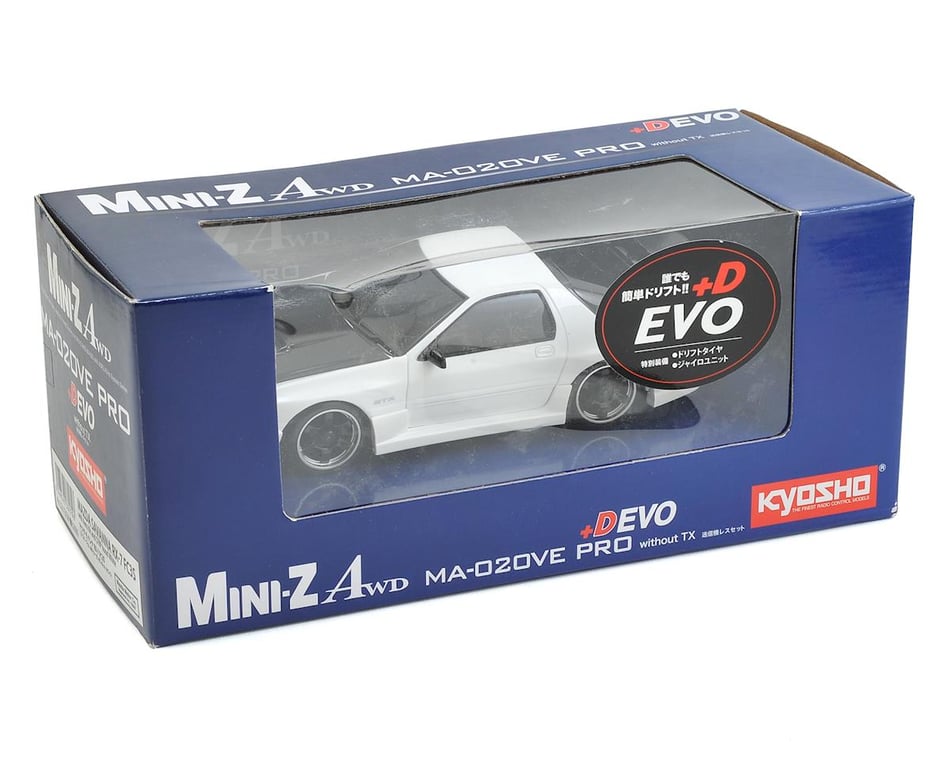 Kyosho MA-020VE PRO AWD Mini-Z Chassis Set w/Savanna RX-7 Evo