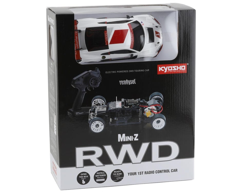 Kyosho MR-03 RWD Mini-Z ReadySet w/Audi R8 2015 LMS Body