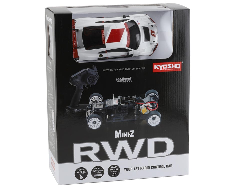 Kyosho MR-03 RWD Mini-Z ReadySet w/Audi R8 2015 LMS Body w/2.4GHz Radio