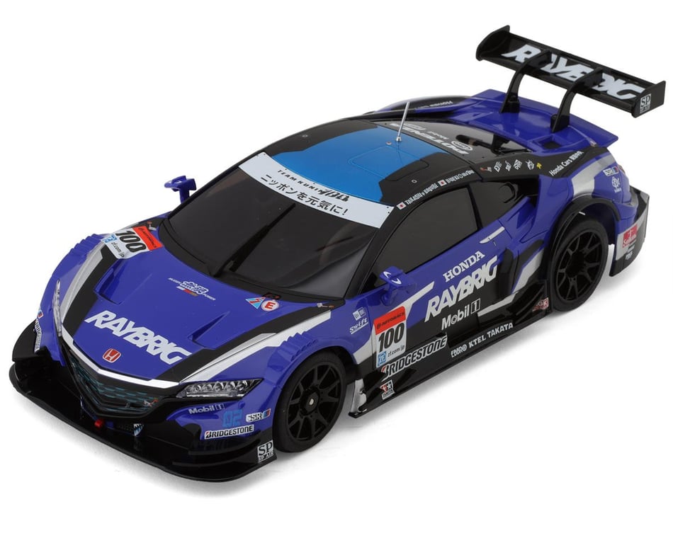 Kyosho MR-03 Mini-Z Racer ReadySet w/Raybrig NSX Concept-GT 2014 Body  (Blue) w/KT-531P 2.4GHz Radio