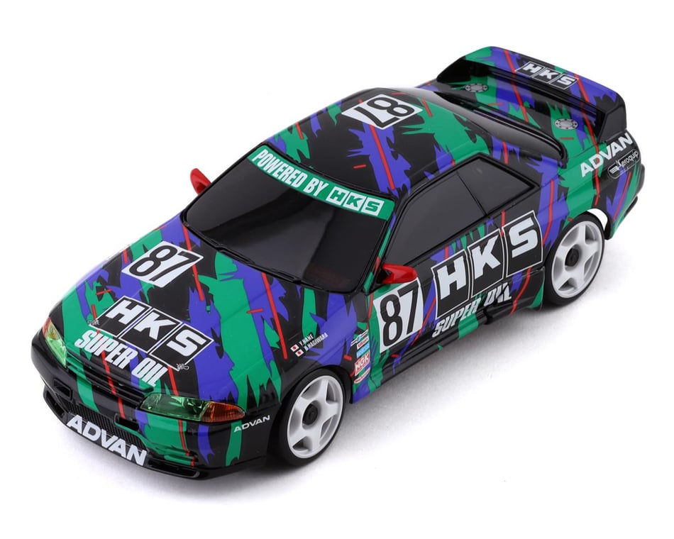 Kyosho MA-020 AWD Mini-Z Sports ReadySet w/HKS GT-R R3 Body & 2.4GHz Radio  System