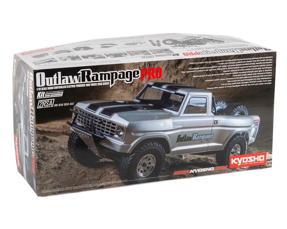 Kyosho Outlaw Rampage PRO 1/10 Scale Electric 2WD Trophy Truck Kit