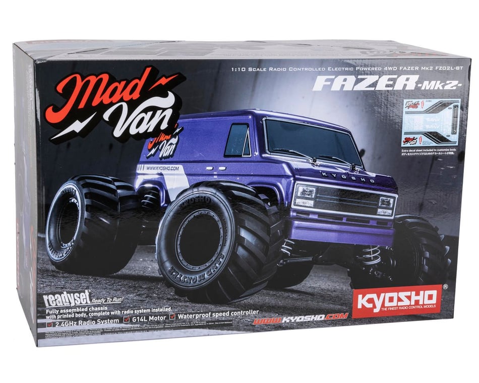 Kyosho Fazer Mk2 Mad Van 1/10 4WD Readyset Monster Truck