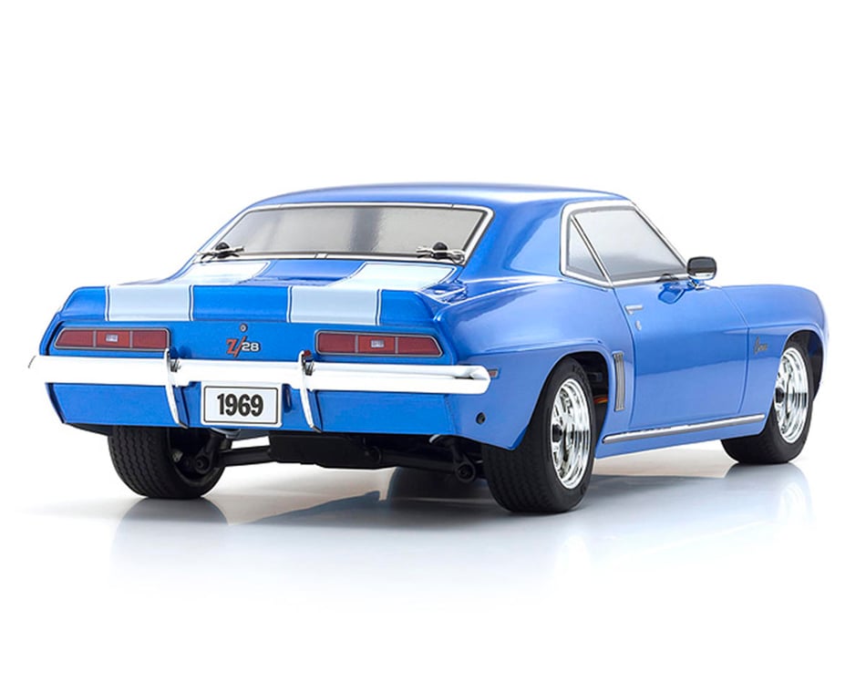 Kyosho Fazer Mk2 FZ02L 1969 Chevy Camaro Z/28 ReadySet Muscle Car (Le Mans  Blue) w/Syncro KT-231P Radio