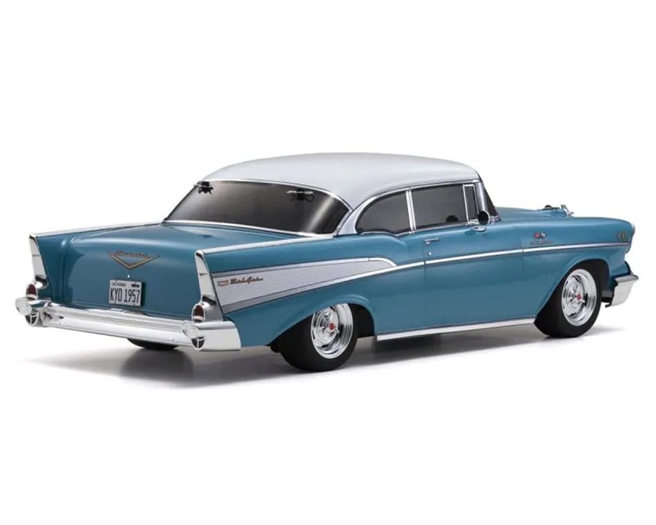 Kyosho EP Fazer Mk2 FZ02L 1957 Chevy Bel Air Coupe ReadySet (Turquoise)  w/Syncro KT-231P+ Radio