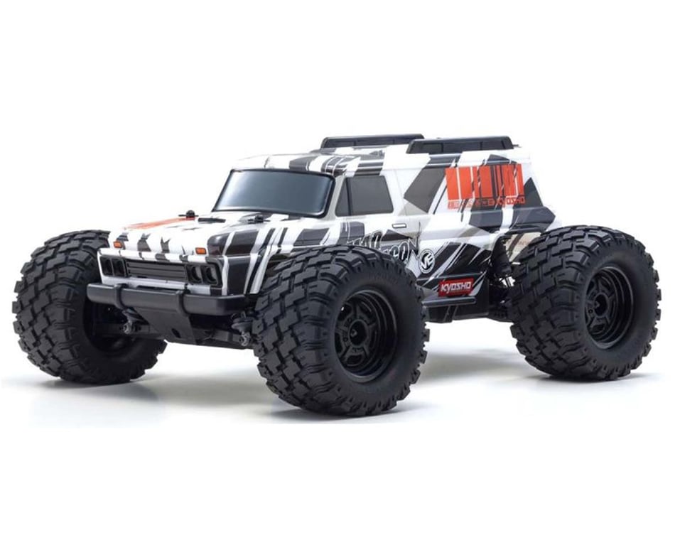 Kyosho Mad Wagon VE 1/10 Scale ReadySet Electric 4WD Truck (Black) w/2.4GHz  Radio