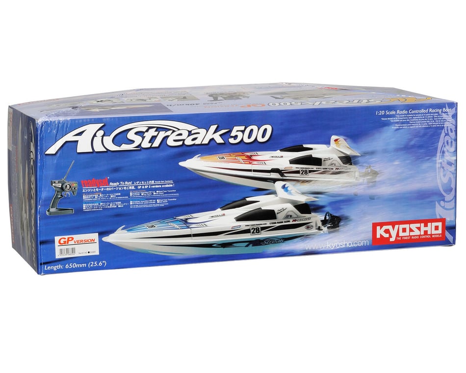 Kyosho Airstreak 500 ReadySet Nitro Boat