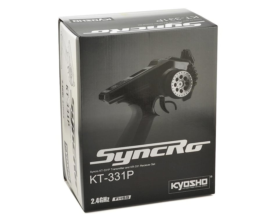 Kyosho Syncro KT-331P 2.4GHz 3 Channel Transmitter w/KR-331 Receiver