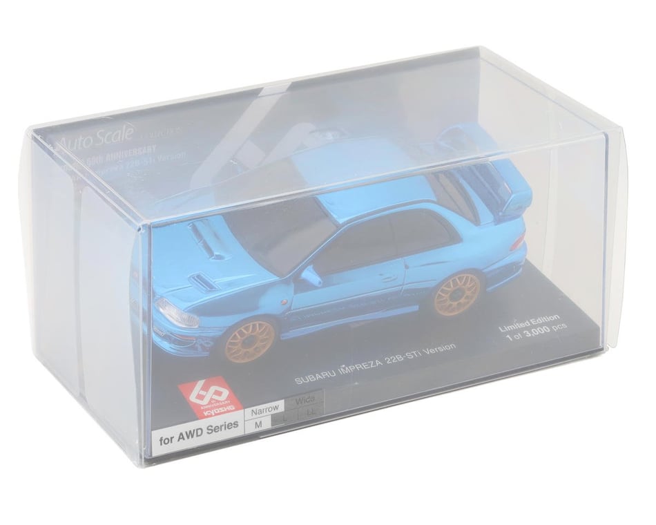 Kyosho Mini-Z MA-020 Subaru Impreza 22B-STi Version Pre-Painted Body (60th  Anniversary Chrome Blue)