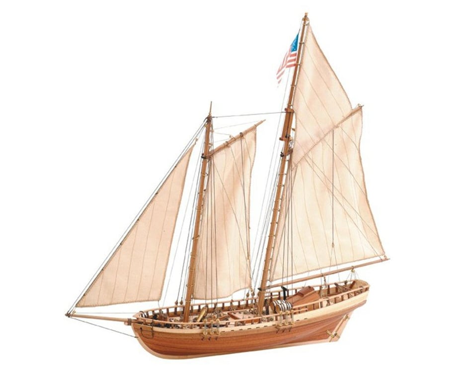 My First Wood Model Ship - Artesania Latina Virginia 1819 : r/modelmakers