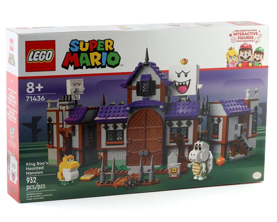 LEGO Super Mario King Boo s Haunted Mansion Set LEG71436 AMain Hobbies