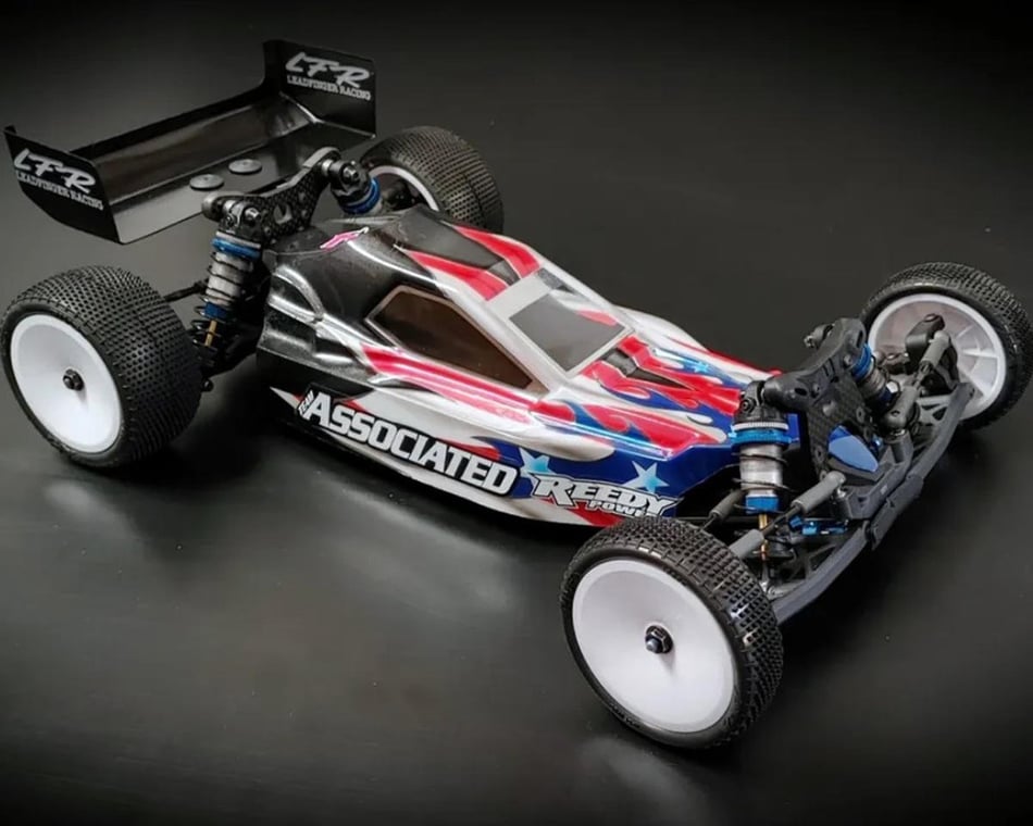 Leadfinger Racing Team Associated RC10B6.4 Retro Mod 1 10 2WD Buggy Body Clear LFRE3066 AMain Hobbies