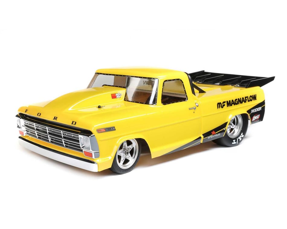  Losi 22S '68 Ford F100 No Prep 1/10 RTR Brushless Drag Race Truck (Magnaflow) [LOS03045T1] - APrincipales pasatiempos