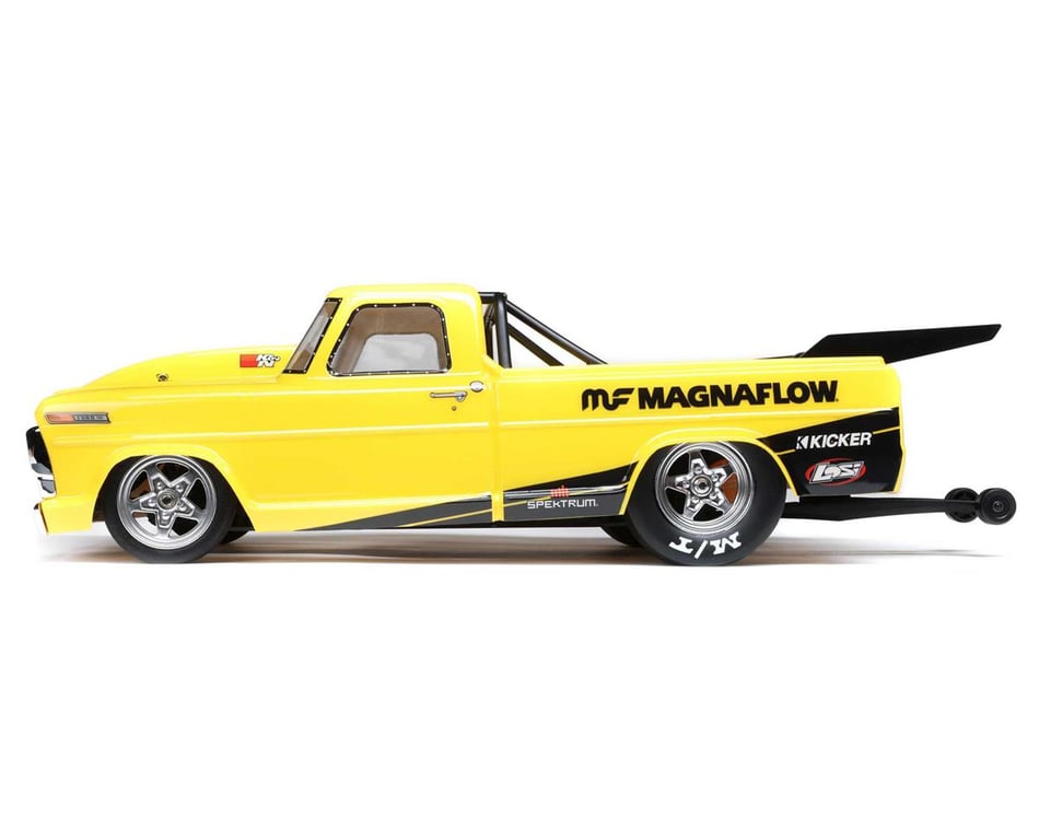 Losi 22S '68 Ford F100 No Prep 1/10 RTR Brushless Drag Race Truck  (Magnaflow) w/Spektrum SLT3 2.4GHz Radio