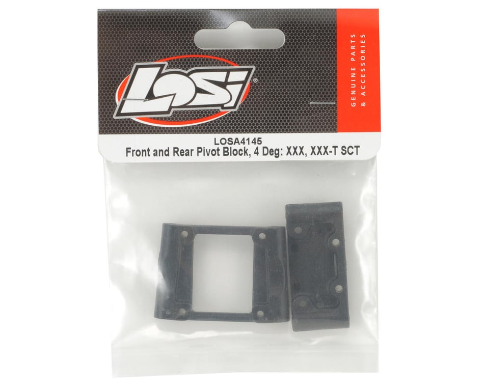 Losi LOSA4145 Front and Rear Pivot Block,XXX,XXX-T,XXX-SCT