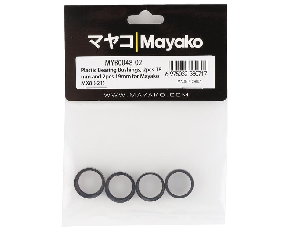 Mayako MX8 Plastic Bushings (18/19mm)