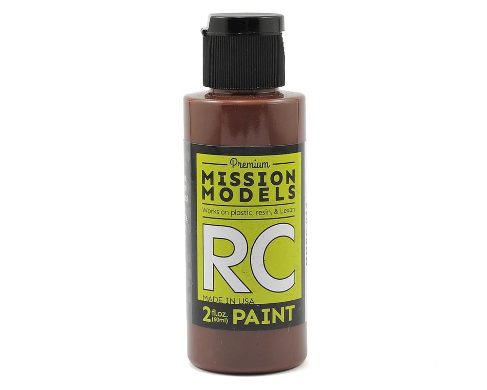 Mission Models Dark Brown Acrylic Lexan Body Paint (2oz) [MIOMMRC