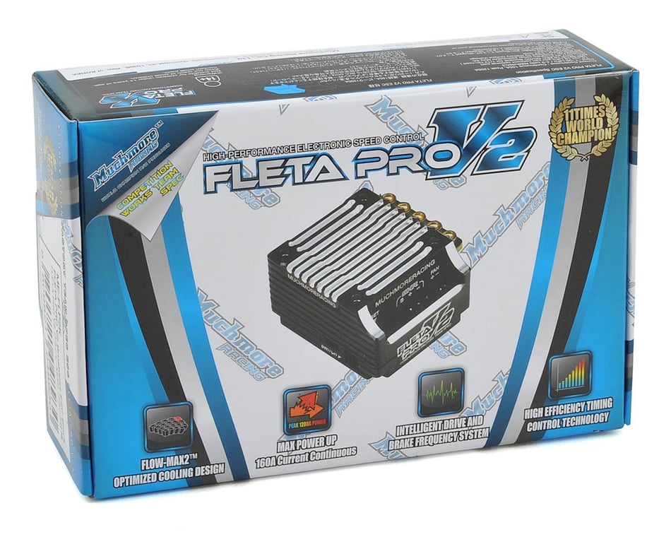 Muchmore FLETA PRO V2 Brushless ESC (Black)