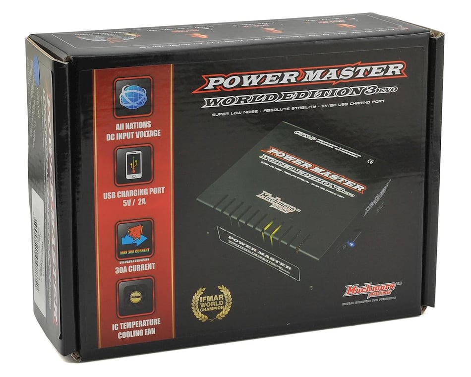 Muchmore CTX-P Power Master III World Edition 24A Power Supply (Blue)