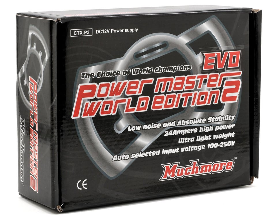 Muchmore Power Master World Edition 2 EVO Power Supply (Black) (12V/24A)