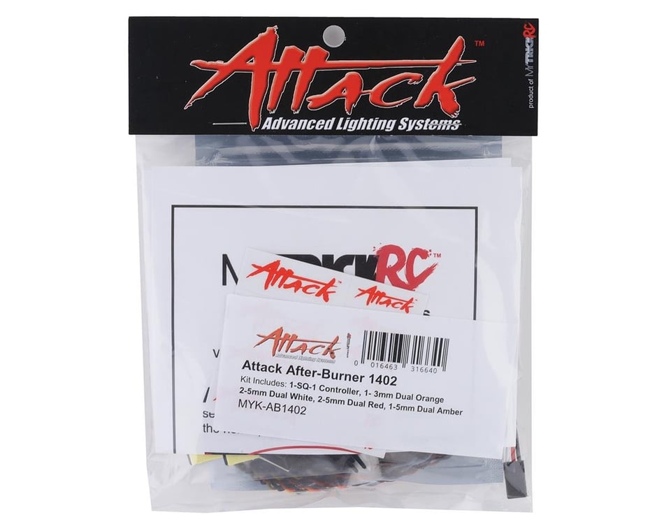 MyTrickRC After-Burner Backfire Drift Light Kit Controller & LED's [MYK-AB1402] - AMain Hobbies