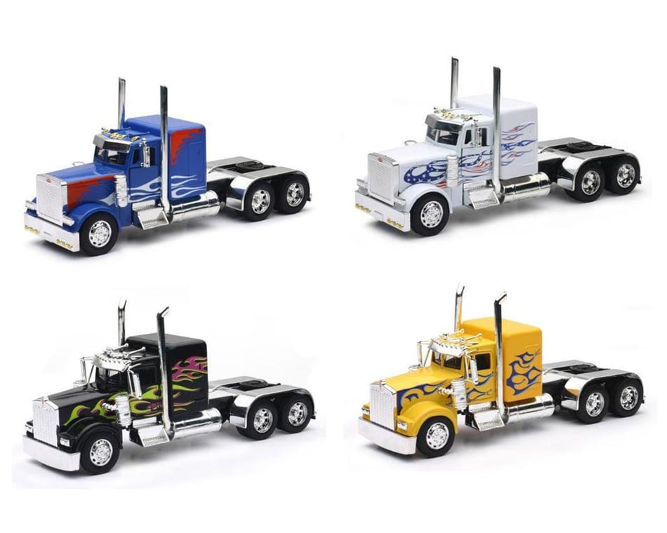 New Ray 1 32 Scale Die Cast Custom Truck Cab Model Assortment 4 NRYSS 10641H BOX AMain Hobbies