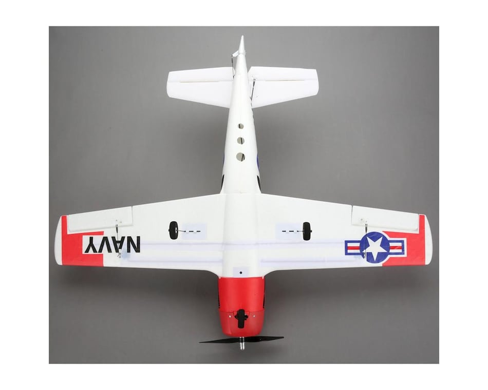 Rc Avion 2.4ghz 4ch Avec Aileron T28 Trojan Parkflyer Rc Avion