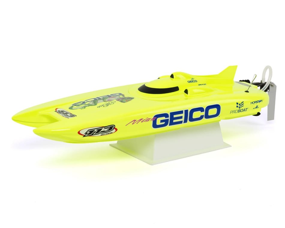 Rc boat miss sales geico