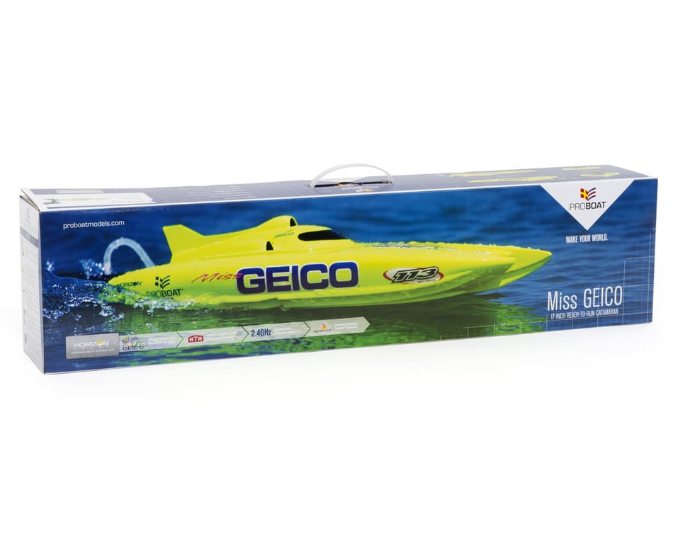 Pro boat miss geico 17 2024 catamaran rtr