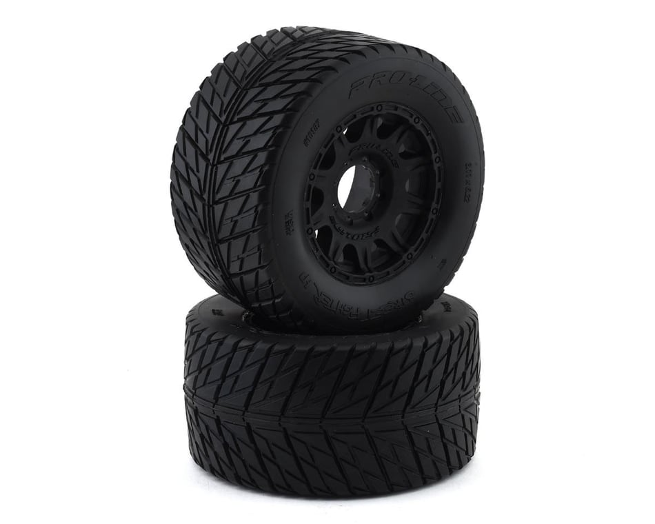 Belted rc monster truck hot sale tires