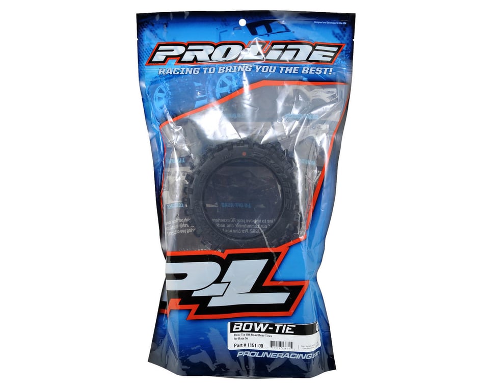 PROLINE TIRES store 1:5 - Bow- Tie - Rear Tires - Baja 5B - 1151- 00