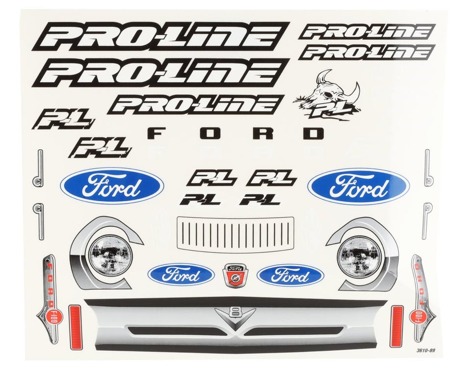 Pro-Line Arrma Kraton 8S 1/5 1956 Ford F-100 Pre-Cut Body (Clear