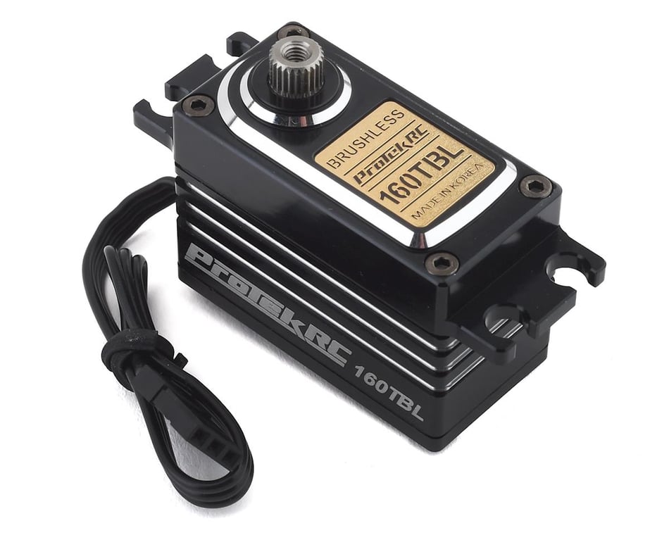 ProTek RC 160T Low Profile High Torque Metal Gear Servo High Voltage/Metal  Case [PTK-160T] - AMain Hobbies