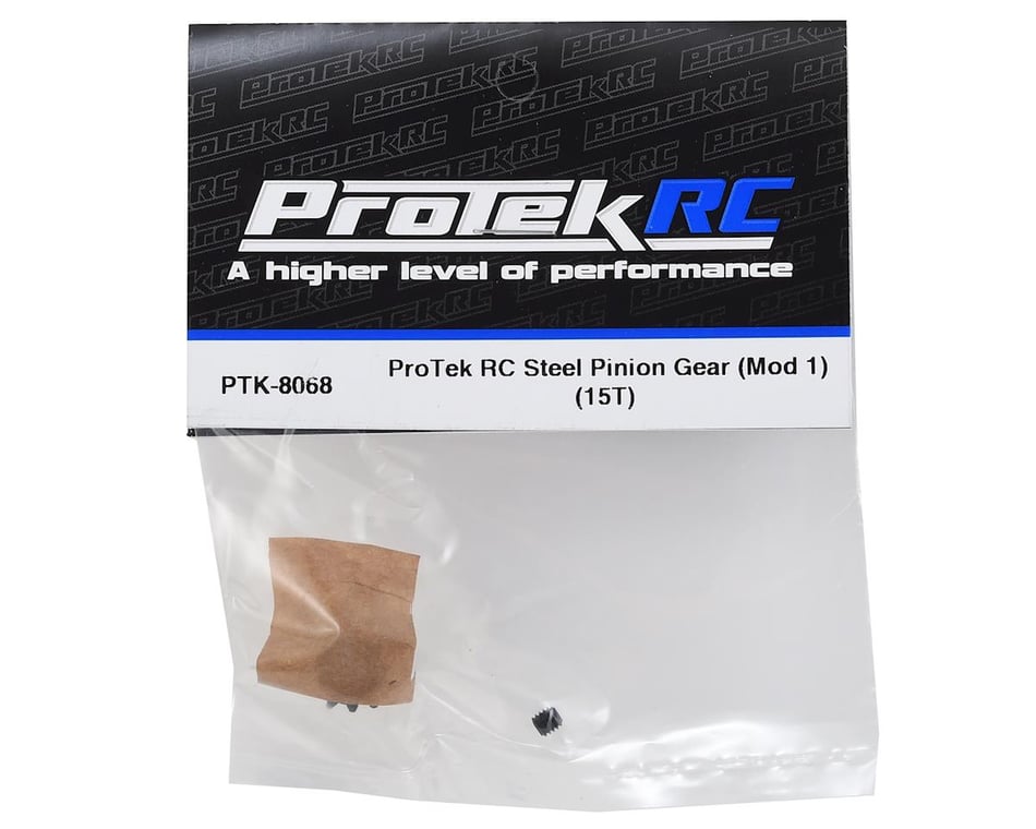 ProTek RC Steel Mod 1 Pinion Gear (5mm Bore) (15T)