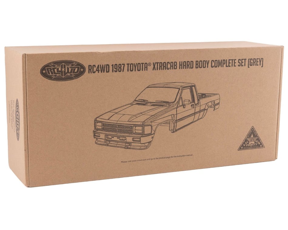 RC4WD 1987 Toyota XtraCab Hard Body Complete Set (Grey) - Canada