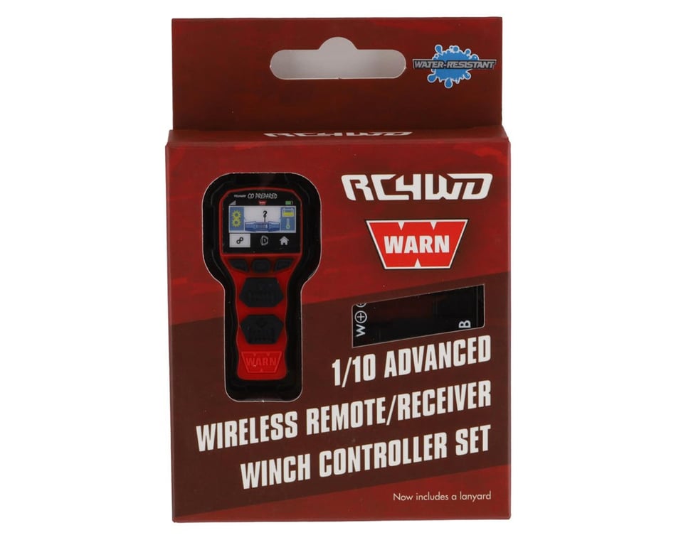 Télécommande sans fil advanced + récepteur treuil Warn 1/10 RC4WD - Z-E0130
