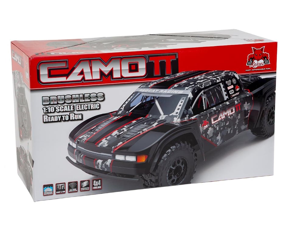 Redcat Camo TT 1 10 Brushless Electric Trophy Truck w 2.4GHz Radio