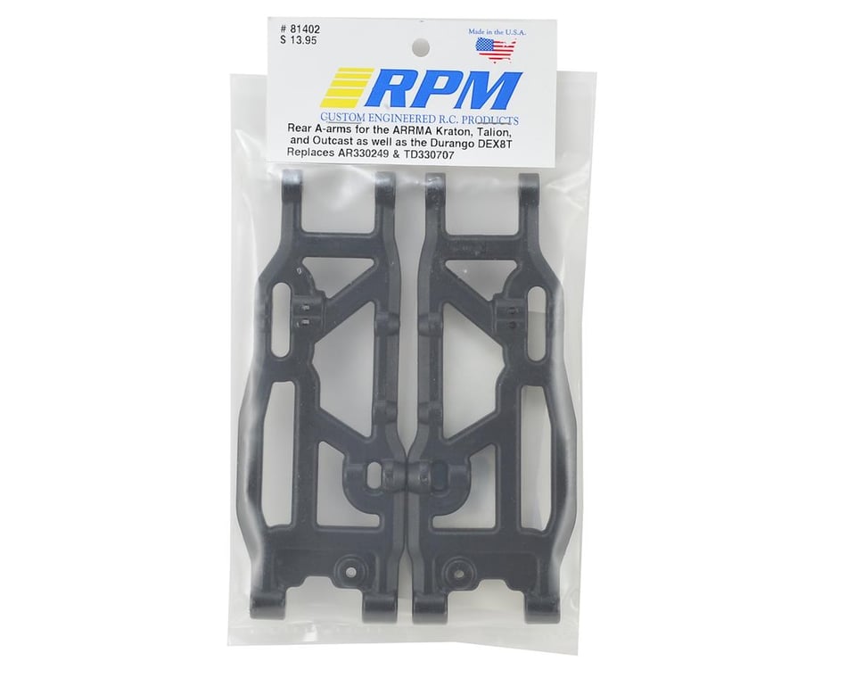 RPM81402 RPM Rear A-arms suspension arms A BACK ARRMA Kraton Talion & Outcast