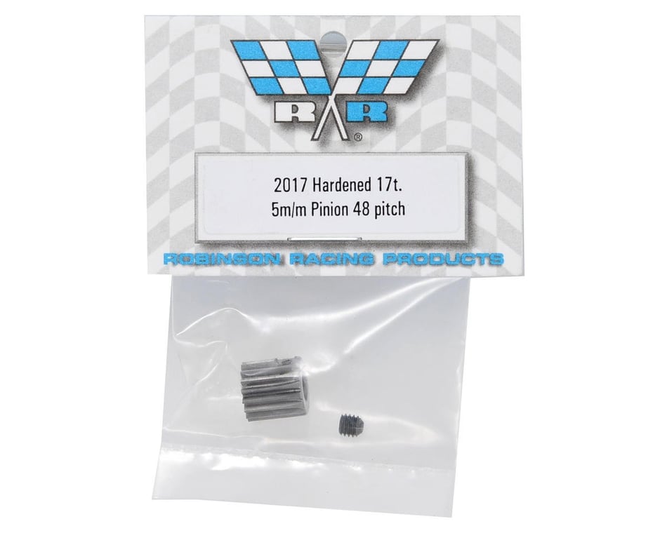 Robinson Racing 48 Pitch Machined 17t Pinion 5mm Bore for sale online