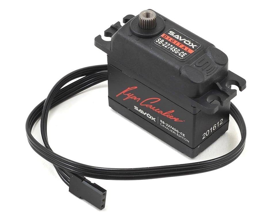 Savox SB-2274SG-CE Ryan Cavalieri High Speed Brushless Servo (High Voltage)  Steel Gear