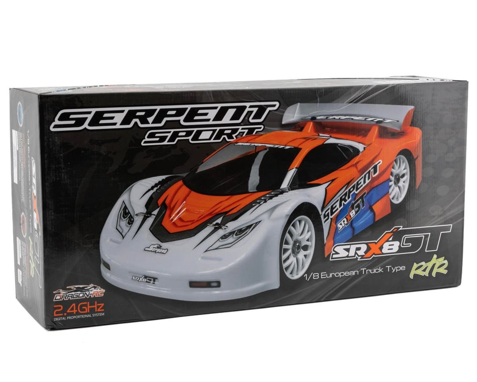 Serpent SRX8 GT 1/8 RTR On-Road Nitro Sedan w/2.4GHz Radio - SER600062