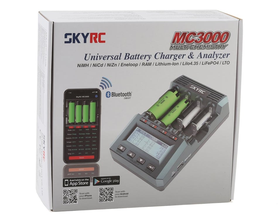 SkyRC MC3000 Smart Advanced Battery Charger (AA/AAA/18650) [SKY