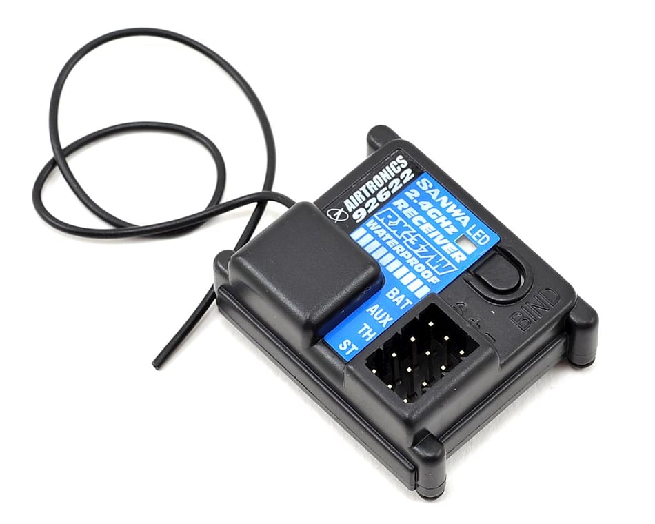 Sanwa/Airtronics MX-V FHSS-2 2.4GHz Radio System w/92622 3-Channel  Waterproof Receiver