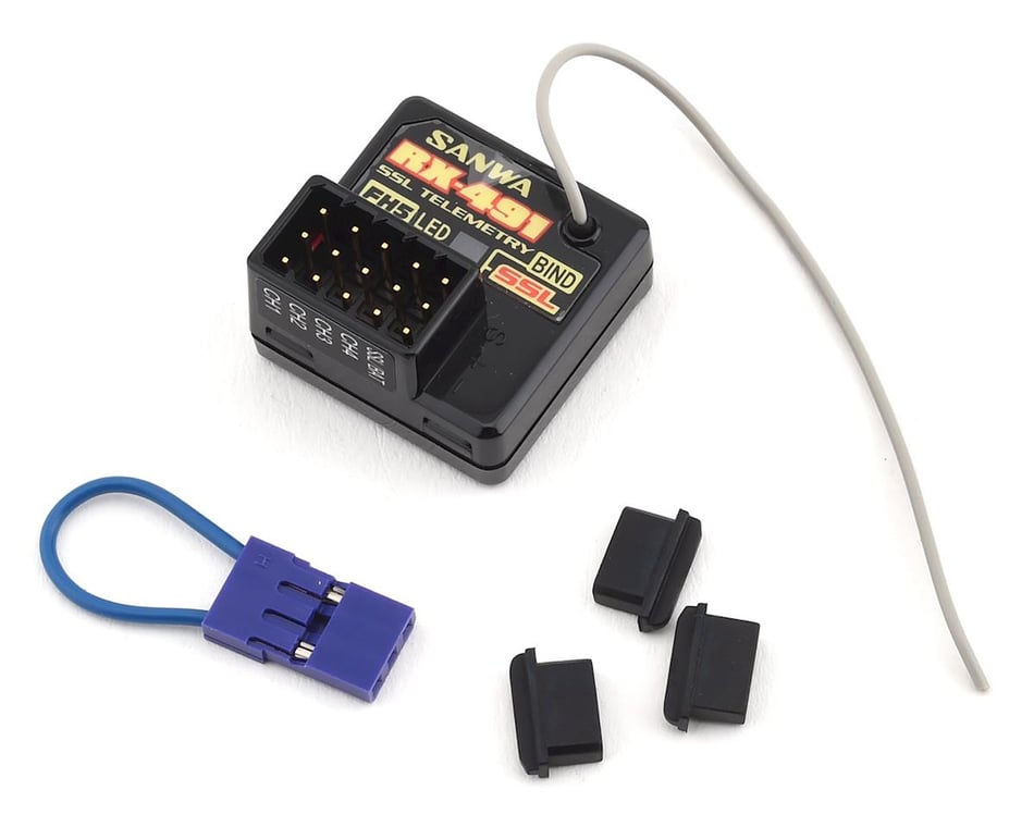 SCRATCH & DENT: Sanwa/Airtronics M17 FH5 4-Channel 2.4GHz Radio