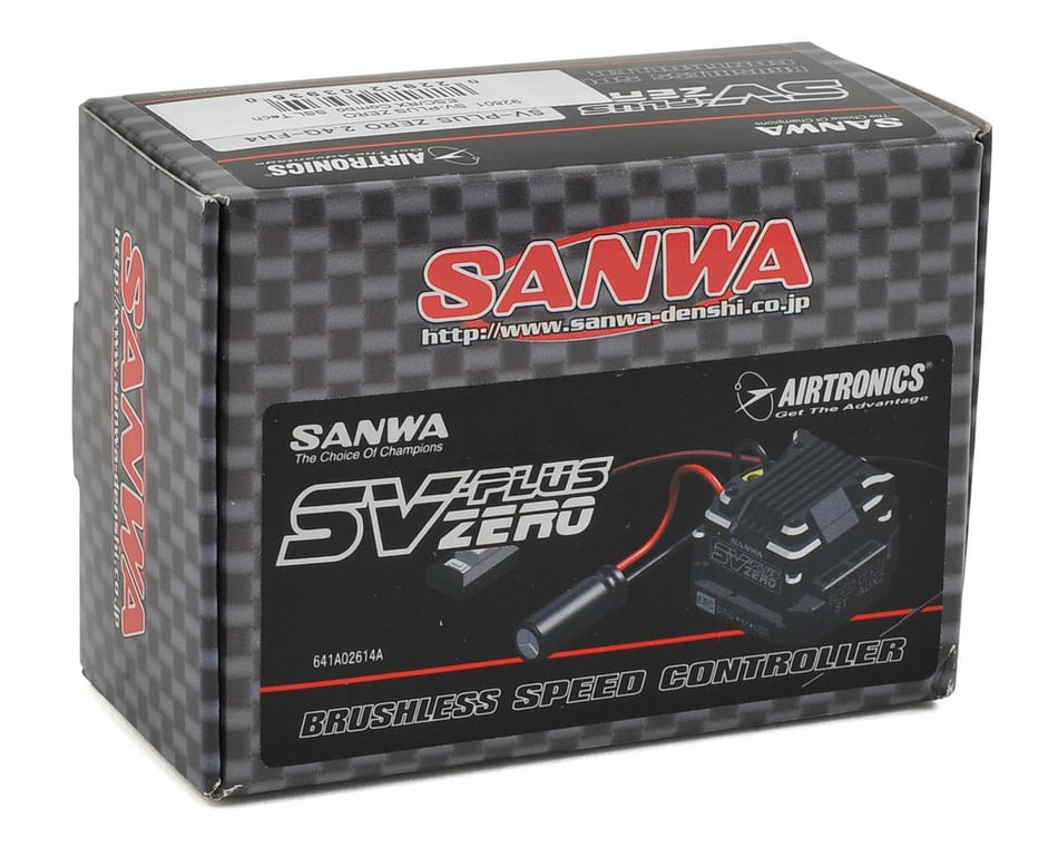 Sanwa/Airtronics SV-PLUS ZERO Competition Brushless ESC & SSL Telemetry  Receiver Combo