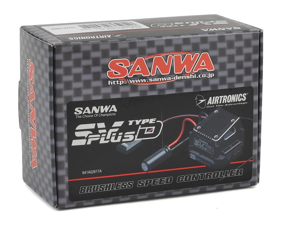 Sanwa/Airtronics SV-PLUS Type-D Brushless ESC & Receiver Combo