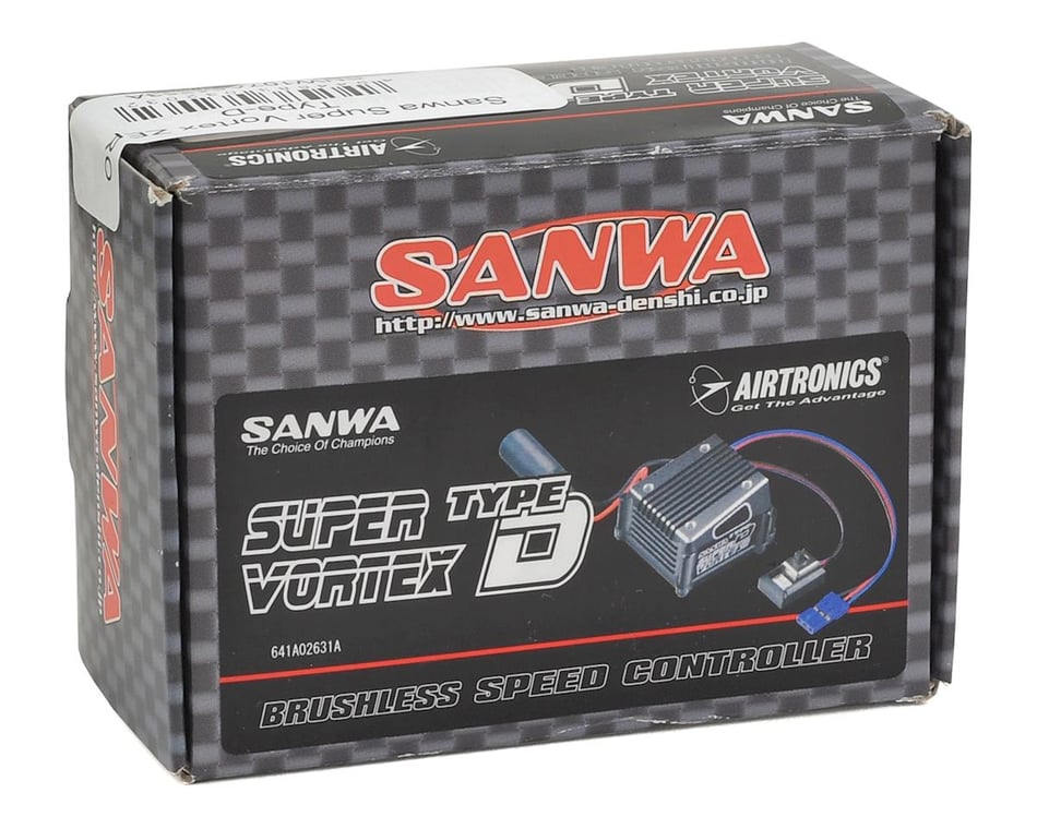 Sanwa/Airtronics Super Vortex Type-D Sensored Brushless Drifting ESC