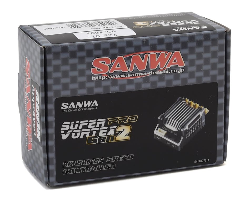 Sanwa/Airtronics Super Vortex Gen2 Pro Brushless SSL ESC 