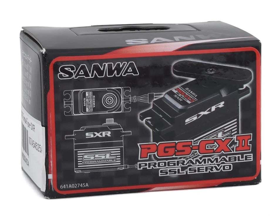 Sanwa/Airtronics PGS-CX II Hi-Torque Programmable Servo (High Voltage)