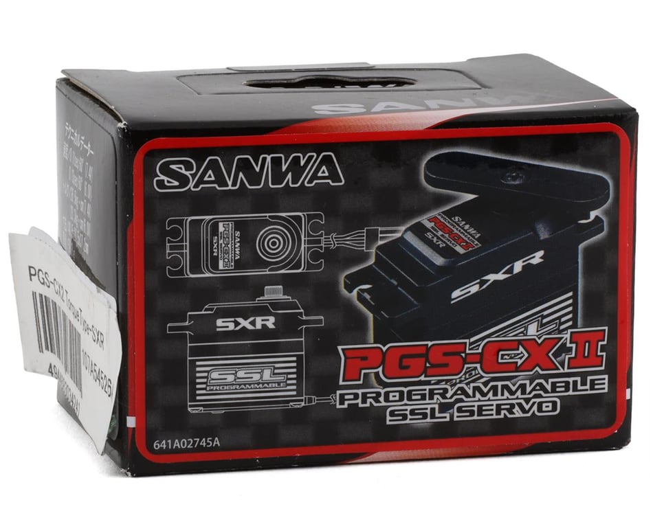 Sanwa/Airtronics PGS-CX II Hi-Torque Programmable Servo (High Voltage)